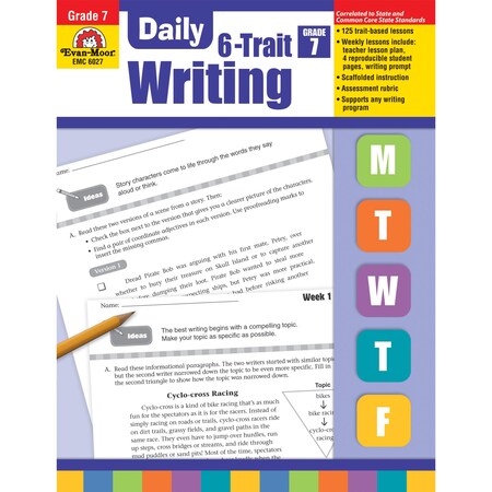 Evan-Moor Educational Publishers Daily 6-Trait Writing, Teacher Edition, Grade 7 6027